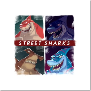 SHARK ATTACK! Posters and Art